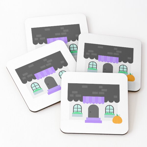 Item preview, Hand drawn cute Halloween Decorated House designed and sold by nuchz.
