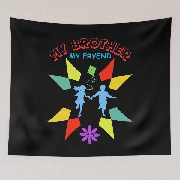 Item preview, MY BROTHER, MY FRIEND designed and sold by stickersrafisa.