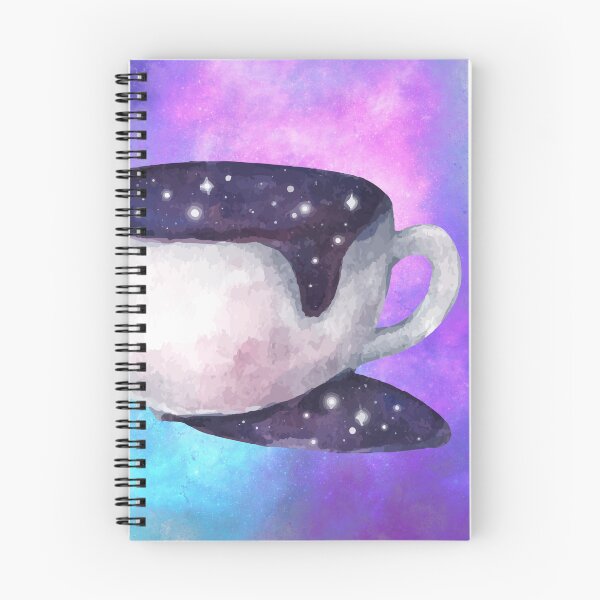 Item preview, Galactic Tea Space Teacup Galaxy Coffee designed and sold by WildWoodlandWitch.