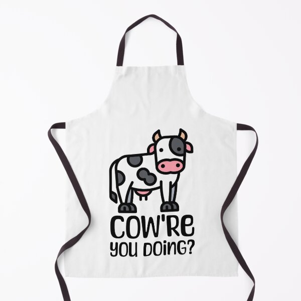 Item preview, Cow're You'e Doing? Funny Cow Pun designed and sold by PMCreative.