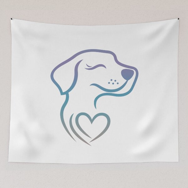 Item preview, Dog love gradient designed and sold by Zen Lael.