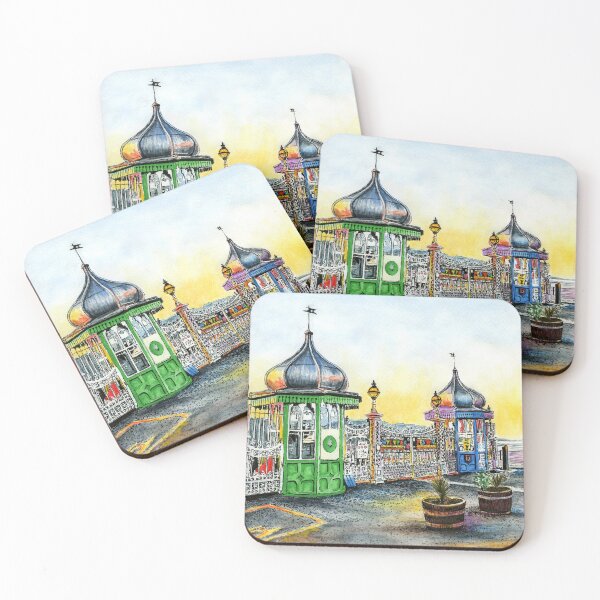 Item preview, The Entrance to Bangor Pier in North Wales at Sunset designed and sold by LymphomaLass.
