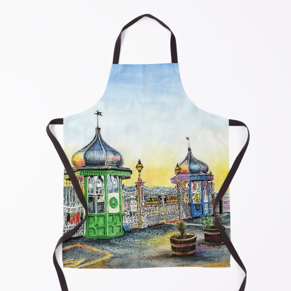 Item preview, The Entrance to Bangor Pier in North Wales at Sunset designed and sold by LymphomaLass.