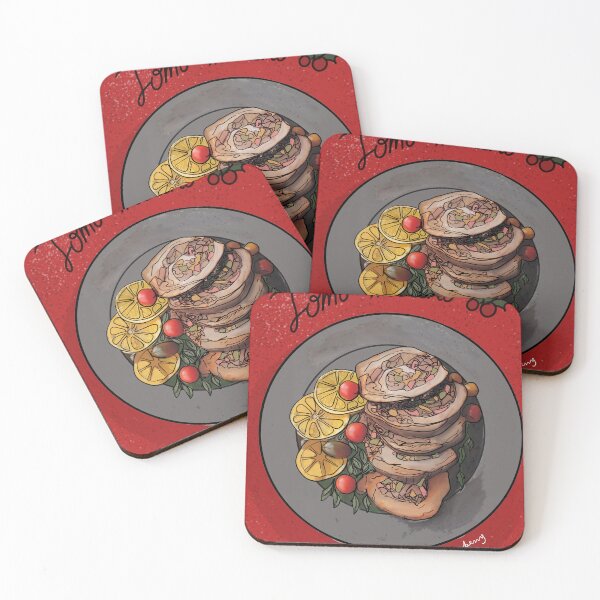 Item preview, Stuffed Pork Loin designed and sold by Pretty Postcards.