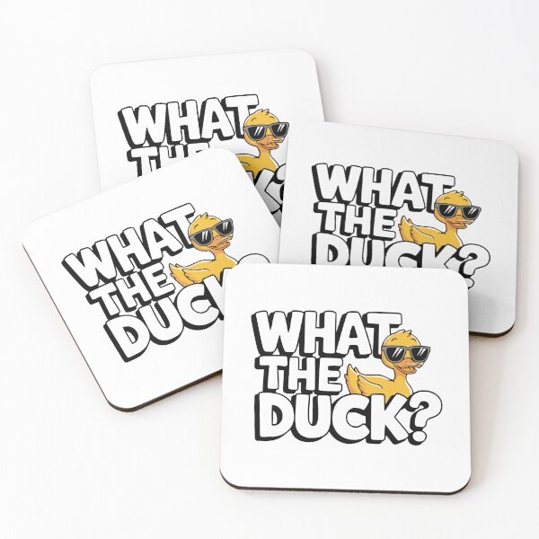Item preview, What The Duck! Cute Duck Joke designed and sold by PMCreative.