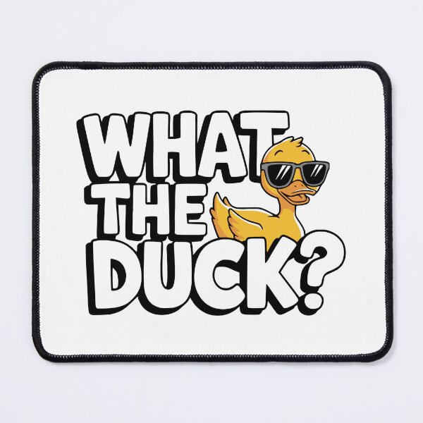 Item preview, What The Duck! Cute Duck Joke designed and sold by PMCreative.