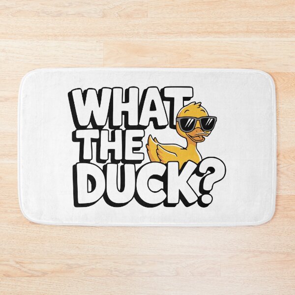 Item preview, What The Duck! Cute Duck Joke designed and sold by PMCreative.