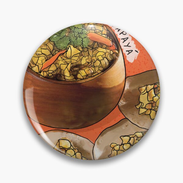 Item preview, Papaya mince designed and sold by Pretty Postcards.
