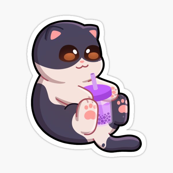 Item preview, Cat Drinking Juice designed and sold by Drelirios.