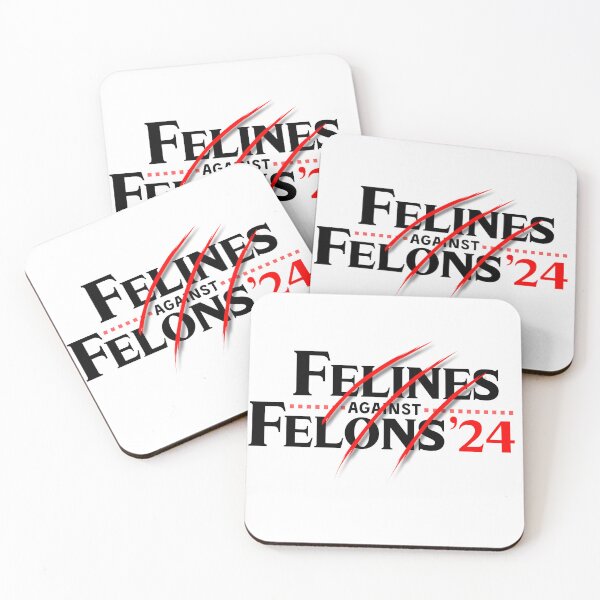 Item preview, Felines-Against-Felons-24 designed and sold by Only Legends.