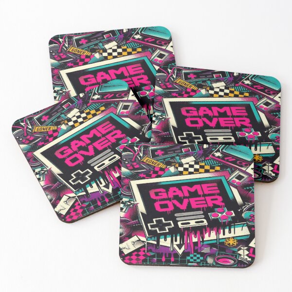 Item preview, falcon88 Graffiti Game Over designed and sold by Imaginarium of Chaos falcon88 .