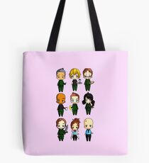 Chibi Stargate - Full Lineup Tote Bag