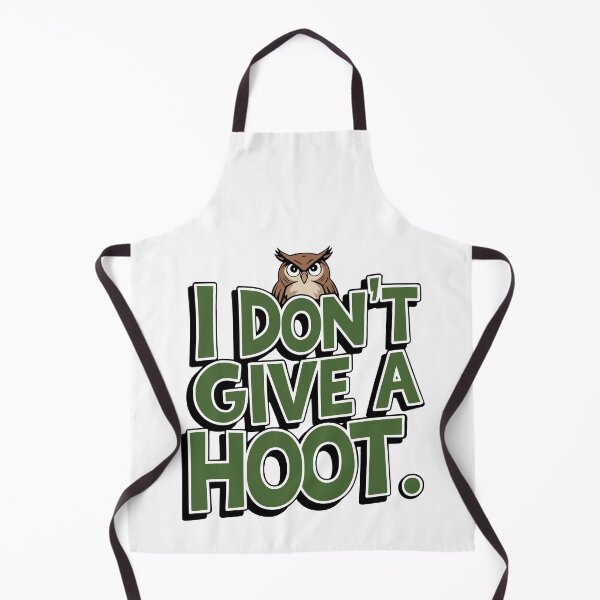 Item preview, I Don't Give A Hoot! Funny Owl Pun designed and sold by PMCreative.