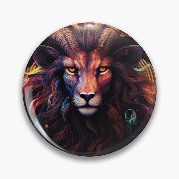 Item preview, Majestic Aries Zodiac Portrait designed and sold by GreenInkXpress.