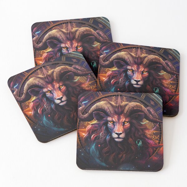 Item preview, Majestic Aries Zodiac Portrait designed and sold by GreenInkXpress.