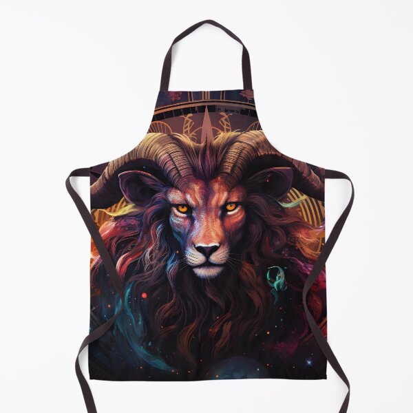 Item preview, Majestic Aries Zodiac Portrait designed and sold by GreenInkXpress.