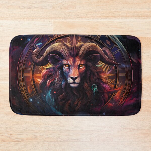 Item preview, Majestic Aries Zodiac Portrait designed and sold by GreenInkXpress.