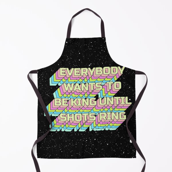 Item preview, EVERYBODY WANTS TO BE KING UNTIL SHOTS RING designed and sold by The Turbulent Architect.