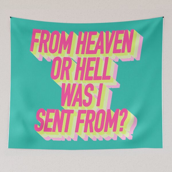 Item preview, FROM HEAVEN OR HELL WAS I SENT FROM? designed and sold by The Turbulent Architect.