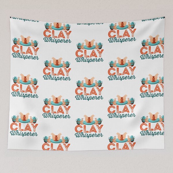 Item preview, Clay Whisperer- Perfect for Ceramic Artists designed and sold by Pobru.