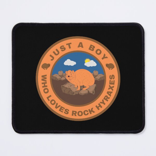 Item preview, Just a boy who loves Rock Hyraxes designed and sold by fev-rocks.