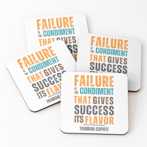 Item preview, Failure is the condiment that gives success its flavor — Truman Capote designed and sold by Sketch-Shack.