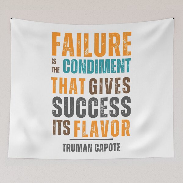 Item preview, El fracaso es el condimento que le da sabor al éxito — Truman Capote designed and sold by Sketch-Shack.