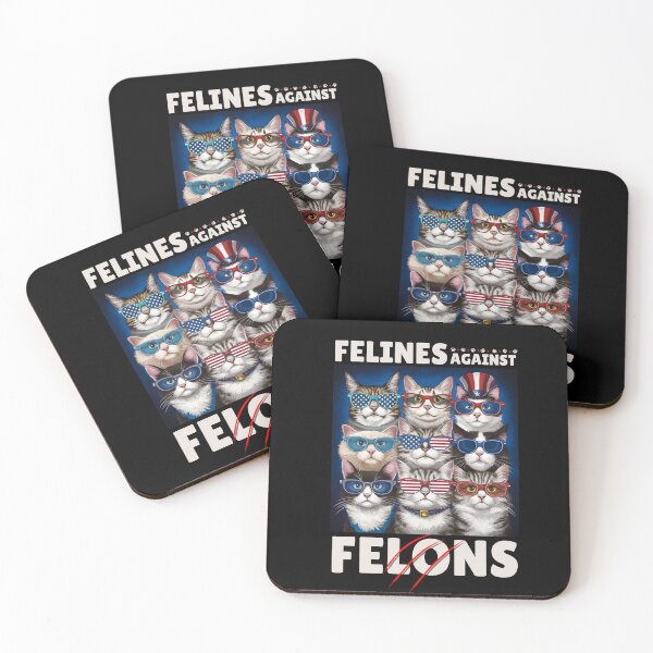 Item preview, Felines-Against-Felons-24 designed and sold by Only Legends.