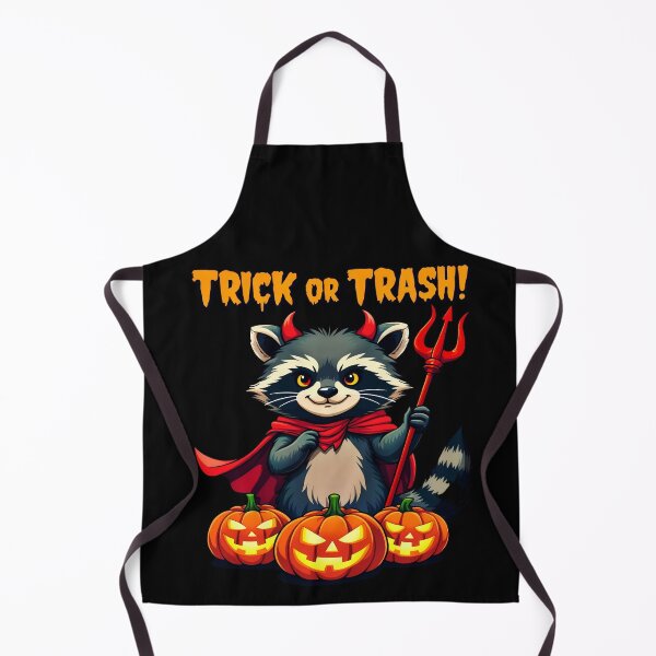 Item preview, Trick Or Trash Halloween Raccoon designed and sold by AlphaTeez.