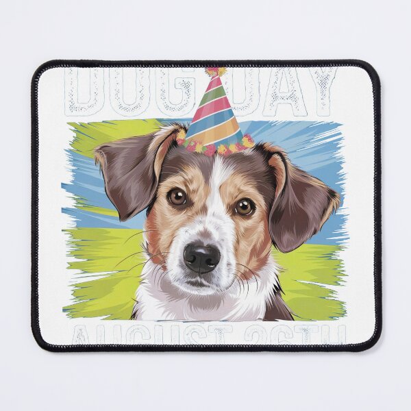 Item preview, National Dog Day Celebration - August 26th designed and sold by Craig Rooney.