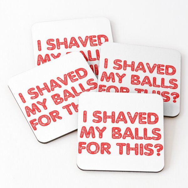 Item preview, i shaved my ball for this funny shirt designed and sold by Alyn8.