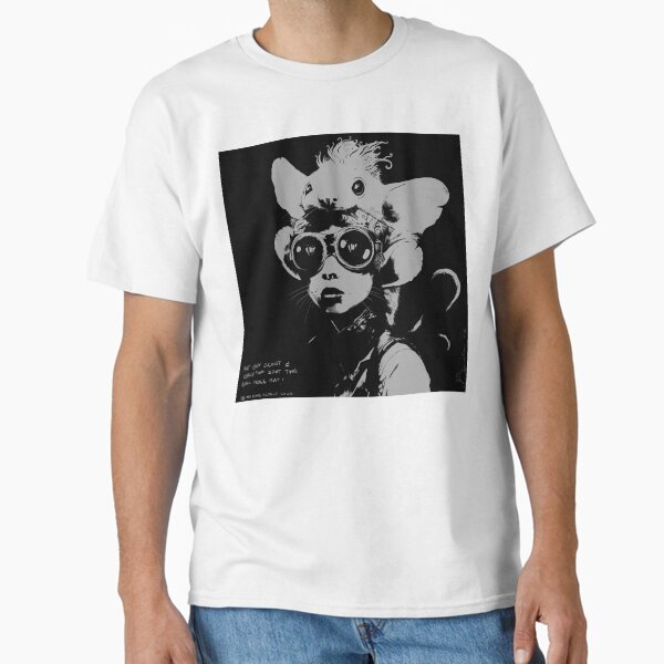 Rat Boy Scout and Curly Top Spot the Evil Mole Rat Tale Teller Club Books Classic T-Shirt