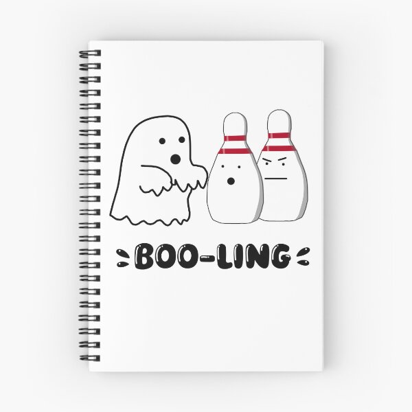 Item preview, Boo-ling – Ghost Bowling Doodle, Spooky Fun Sketch, Playful Halloween Art designed and sold by koreatvtea.