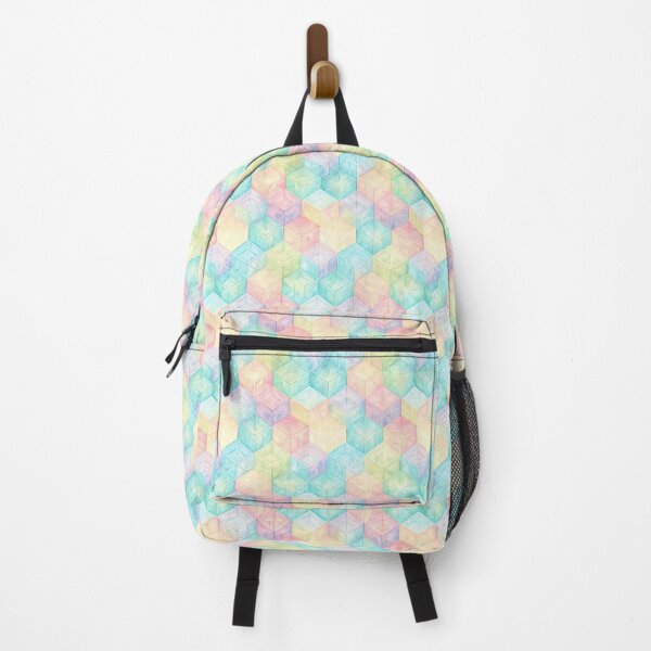 Item preview, Pastel Cube Pattern - Seamless Pattern #1 designed and sold by Second Draft Visuals.