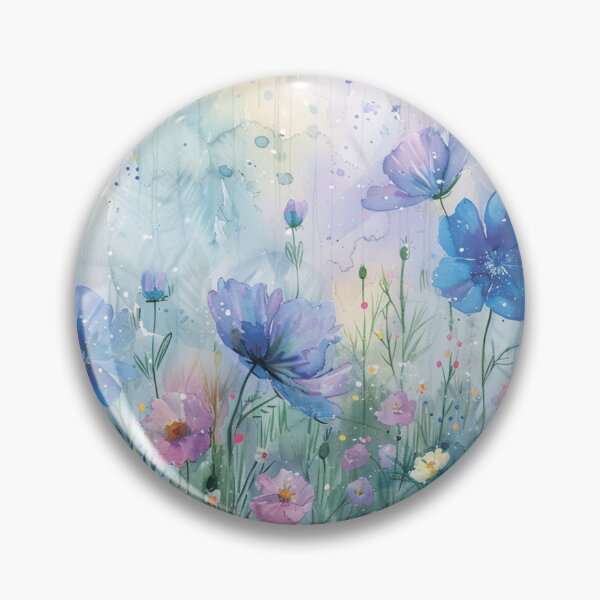 Item preview,  Floral pattern. Colorful flowers. Wildflowers. Field of flowers.Watercolor designed and sold by MagelliShop.