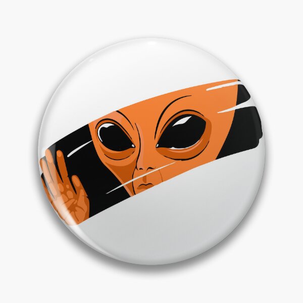 Item preview, Orange Alien Bumper Area 51 designed and sold by OussCosmos ⭐️⭐️⭐️⭐️⭐️.