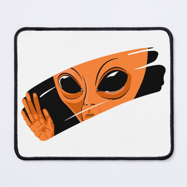 Item preview, Orange Alien Bumper Area 51 designed and sold by OussCosmos ⭐️⭐️⭐️⭐️⭐️.