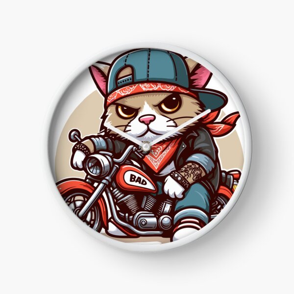 Artikelvorschau, Cat Brat: Biker entworfen und verkauft von ArtEmotionsImages.