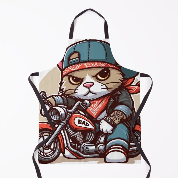 Item preview, Cat Brat: biker designed and sold by ArtEmotionsImages.