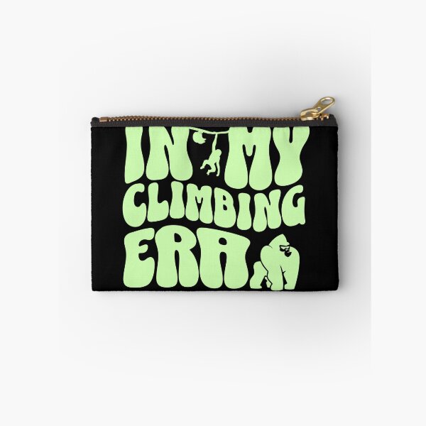 Item preview, In my climbing era curvy lettering dark boulder T-shirt designed and sold by Bouldershop.