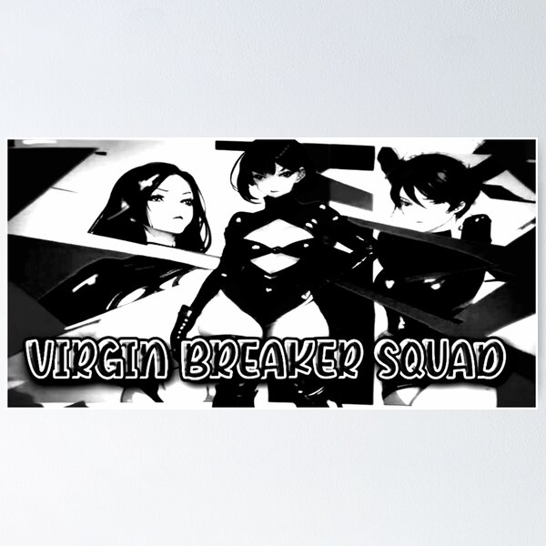 Virgin Breaker Squad Anime by iServalan for Tale Teller Club Poster
