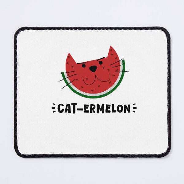 Item preview, Catermelon – Cat & Melon Fusion, Playful Doodle, Whimsical Sketch Art designed and sold by koreatvtea.