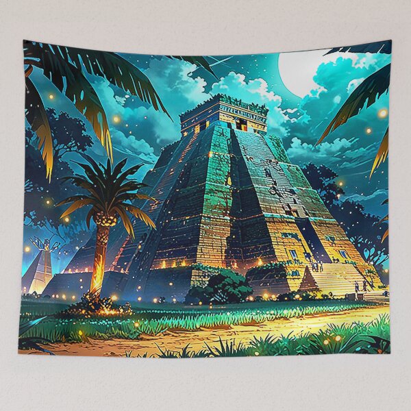 Item preview, Mayan pyramid designed and sold by ArtfullMinds.