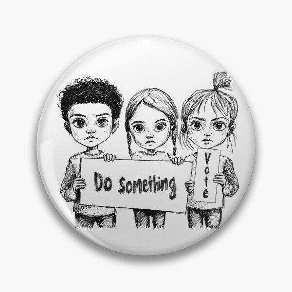 Item preview, Do Something, Vote  designed and sold by MaryFiore.