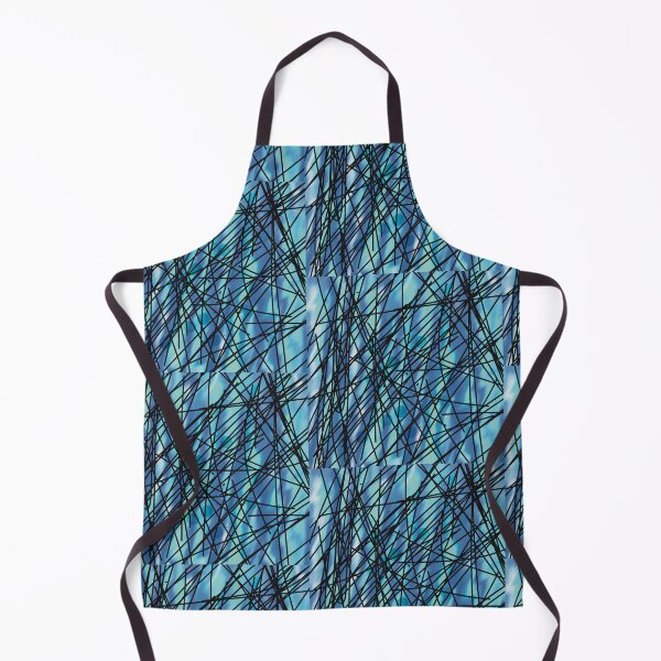 Item preview, Arte abstracto en azul y negro de mi hijo de 7 años designed and sold by camilacarvalho.
