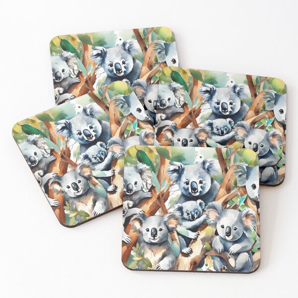 Item preview, Happy Koalas designed and sold by MystAvalon.
