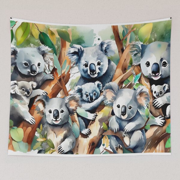 Item preview, Happy Koalas designed and sold by MystAvalon.