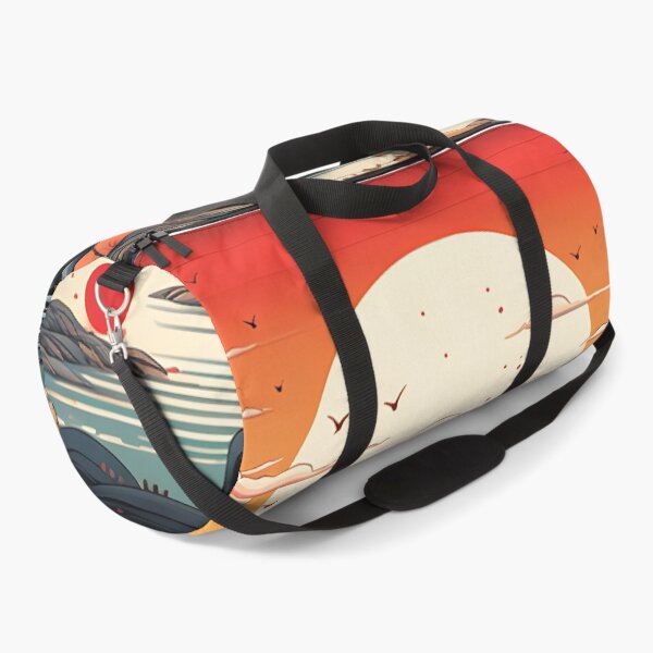 Item preview, Vibrant Sunset Over Japanese Landscape designed and sold by GreenInkXpress.