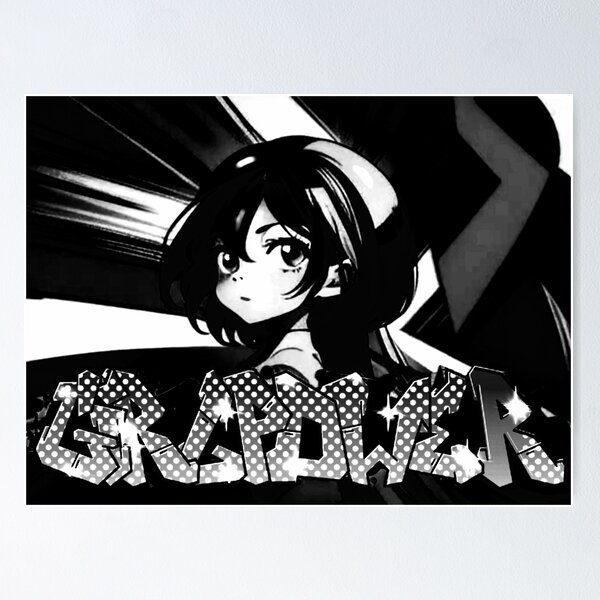 Girl Power Anime by iServalan for Tale Teller Club Poster