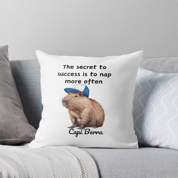 Item preview, Capybara nap more designed and sold by Mugsmining.